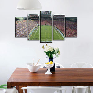 Green Bay Packers Stadium Wall Canvas 8