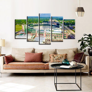Green Bay Packers Stadium Wall Canvas 5