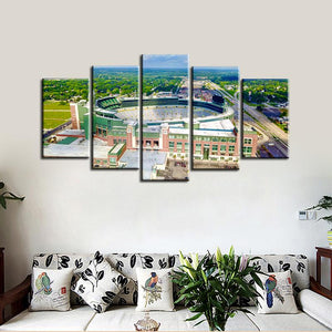 Green Bay Packers Stadium Wall Canvas 5