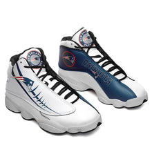 Load image into Gallery viewer, New England Patriots Ultra Cool Air Jordon Sneaker Shoes