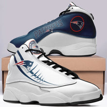 Load image into Gallery viewer, New England Patriots Ultra Cool Air Jordon Sneaker Shoes