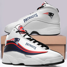 Load image into Gallery viewer, New England Patriots Ultra Cool Air Jordon Sneaker Shoes