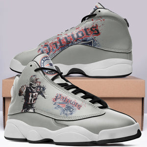 New England Patriots Casual Air Jordon Sneaker Shoes