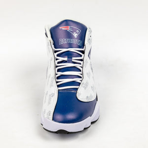 New England Patriots Casual 3D Air Jordon Sneaker Shoes