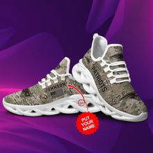 Load image into Gallery viewer, New England Patriots Camouflage Air Max Running Shoes