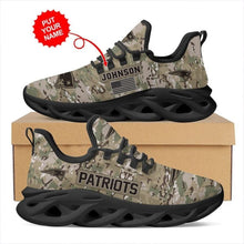 Load image into Gallery viewer, New England Patriots Camouflage Air Max Running Shoes