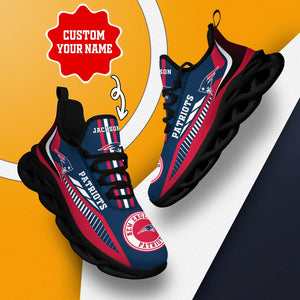 New England Patriots Casual Air Max Running Shoes