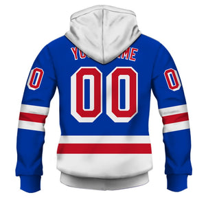 New York Rangers Casual Zipper Hoodie