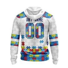 Load image into Gallery viewer, New York Rangers Autism Awareness Hoodie