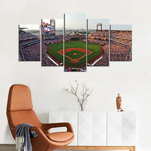 Load image into Gallery viewer, Philadelphia Phillies Stadium Wall Canvas 3