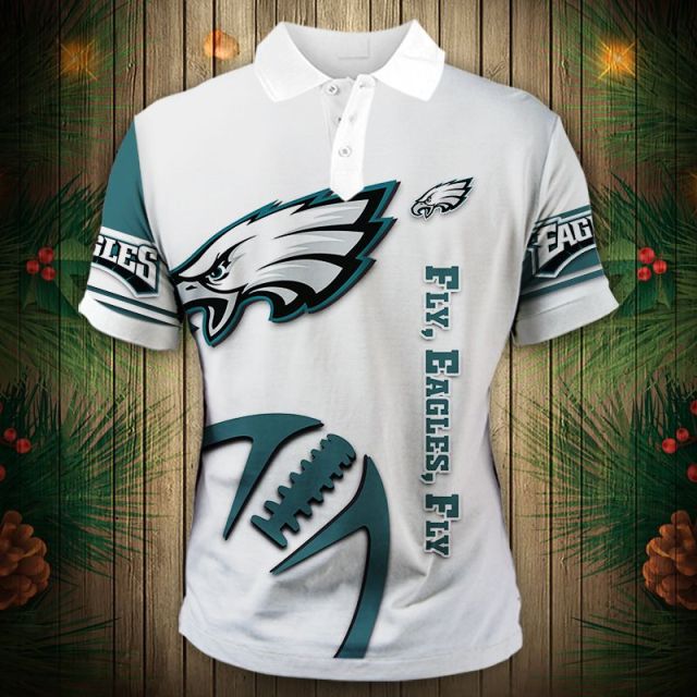 Philadelphia Eagles Zigzag Polo Shirt