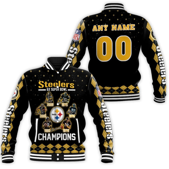 Pittsburgh Steelers Champion Letterman Jacket