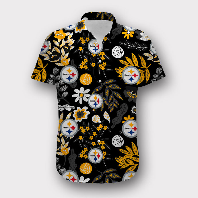 Pittsburgh Steelers Aloha Hawaiian Shirt