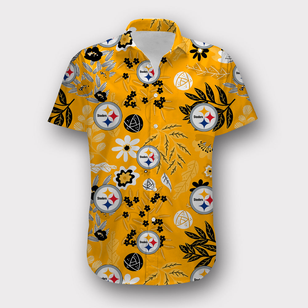 Pittsburgh Steelers Aloha Hawaiian Shirt