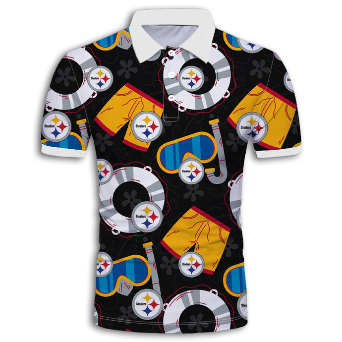 Pittsburgh Steelers Cool Summer Polo Shirt