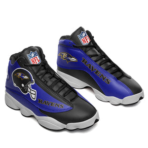 Baltimore Ravens Casual Air Jordon Sneaker Shoes