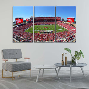 Tampa Bay Buccaneers Stadium Wall Canvas 6