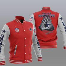 Load image into Gallery viewer, Dallas Cowboys Casual 3D Letterman Jacket