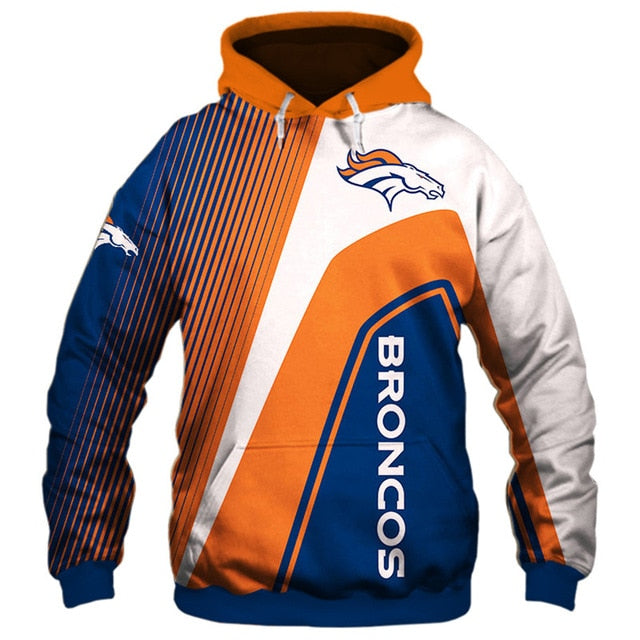 Denver Broncos Casual Hoodie