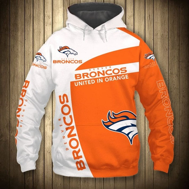 Denver Broncos Casual Hoodie