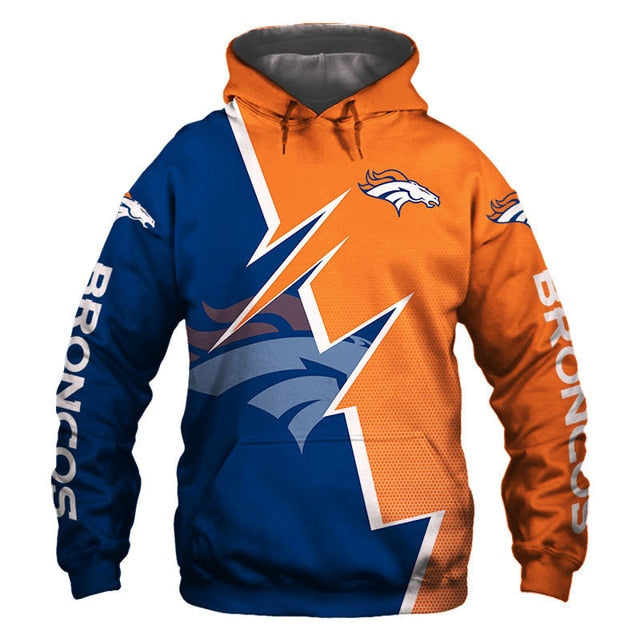 Denver Broncos Casual Hoodie