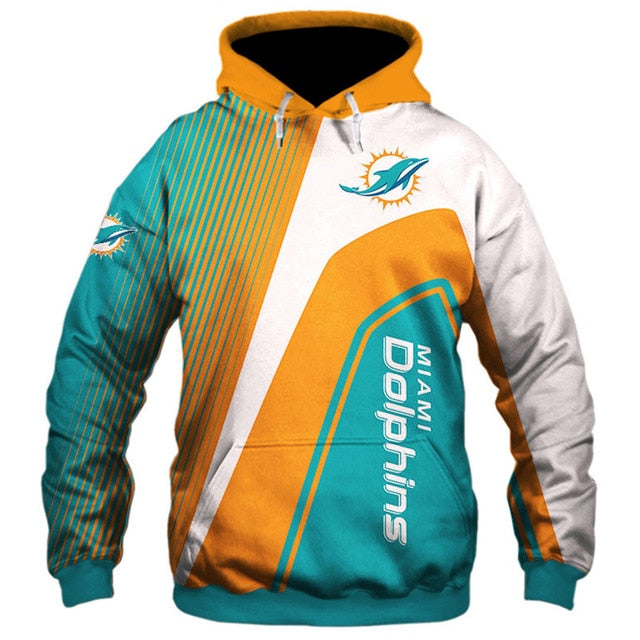 Miami Dolphins Casual Hoodie