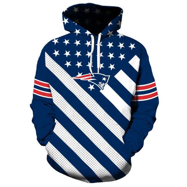 New England Patriots Casual Hoodie