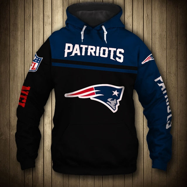 New England Patriots 3D Hoodie