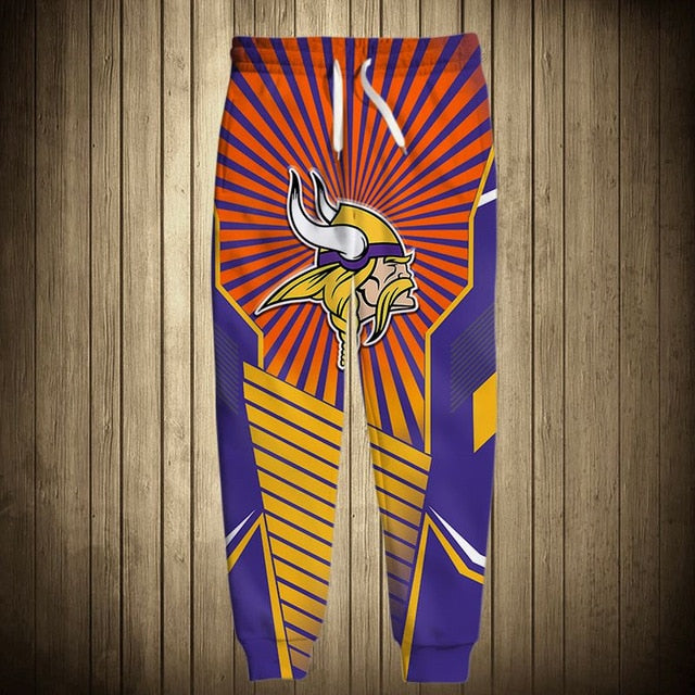 Minnesota Vikings Sunlight 3D Sweatpants