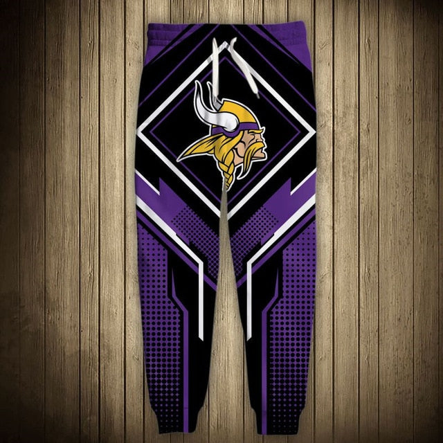 Minnesota Vikings Square Lattice Sweatpants