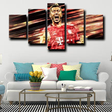 Load image into Gallery viewer, Robert Lewandowski Bayern Munich Wall Art Canvas 2