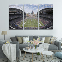 Load image into Gallery viewer, Seattle Seahawk Stadium Wall Canvas 8