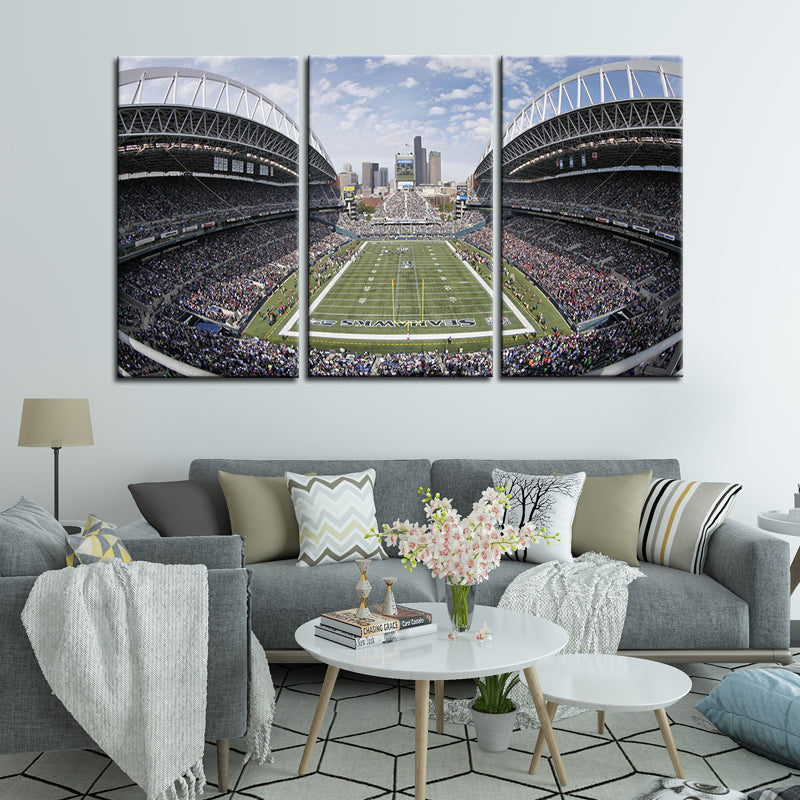 Seattle Seahawk Stadium Wall Canvas 8