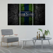 Load image into Gallery viewer, Seattle Seahawks Rock Style Wall Canvas 2