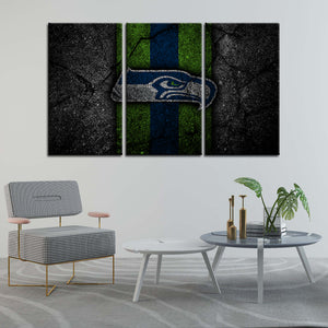 Seattle Seahawks Rock Style Wall Canvas 2