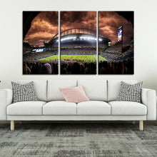 Load image into Gallery viewer, Seattle Seahawk Stadium Wall Canvas 2