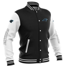 Load image into Gallery viewer, Carolina Panthers Letterman Jacket
