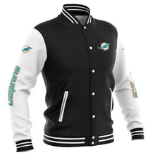 Load image into Gallery viewer, Miami Dolphins Letterman Jacket