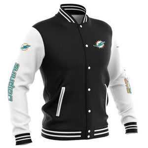 Miami Dolphins Letterman Jacket