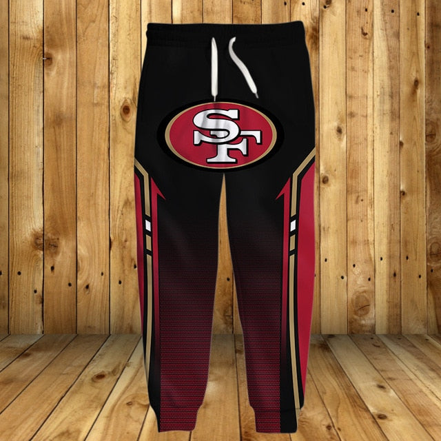 San Francisco 49ers Casual 3D Sweatpants