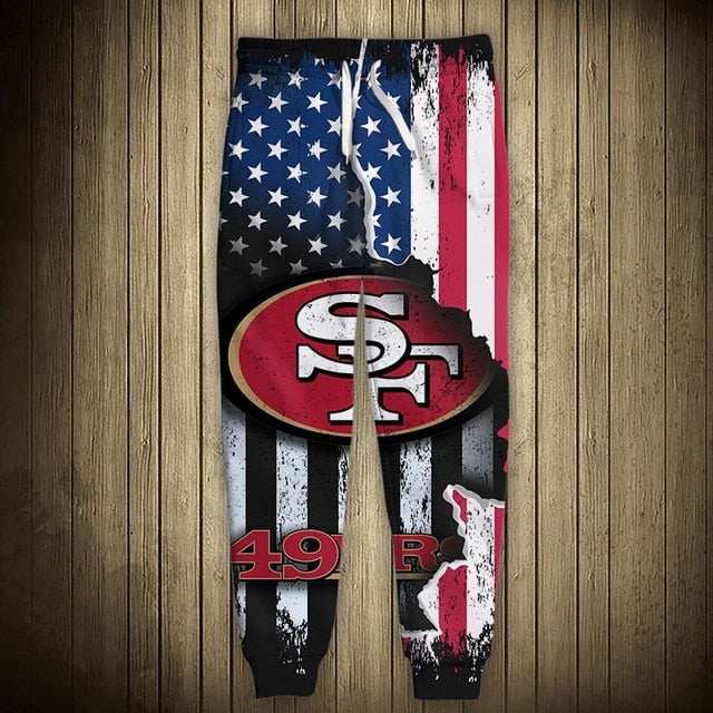 San Francisco 49ers American Flag Sweatpants