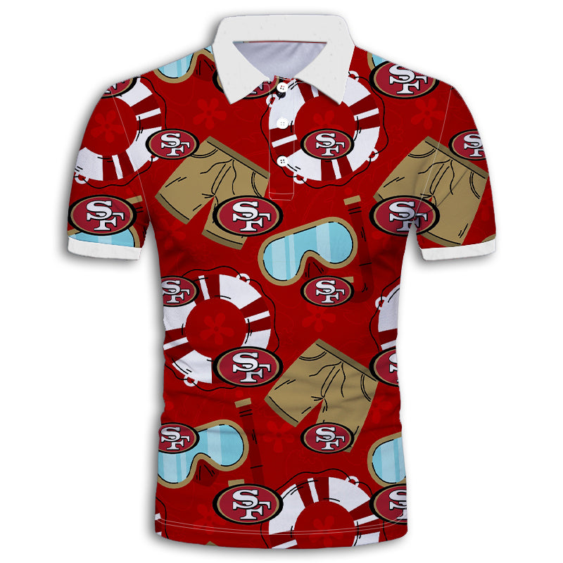 San Francisco 49ers Cool Summer Polo Shirt