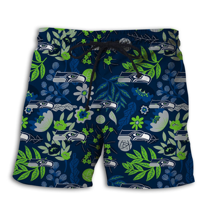 Seattle Seahawks Aloha Hawaiian Shorts