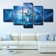 Load image into Gallery viewer, Sergio Agüero Manchester City Wall Art Canvas