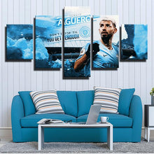 Load image into Gallery viewer, Sergio Agüero Manchester City Wall Art Canvas 1