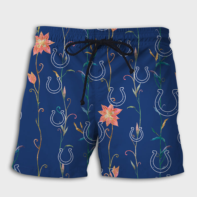 Indianapolis Colts Long Leaves Shorts