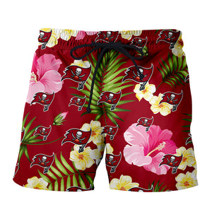 Tampa Bay Buccaneers Summer Floral Shorts