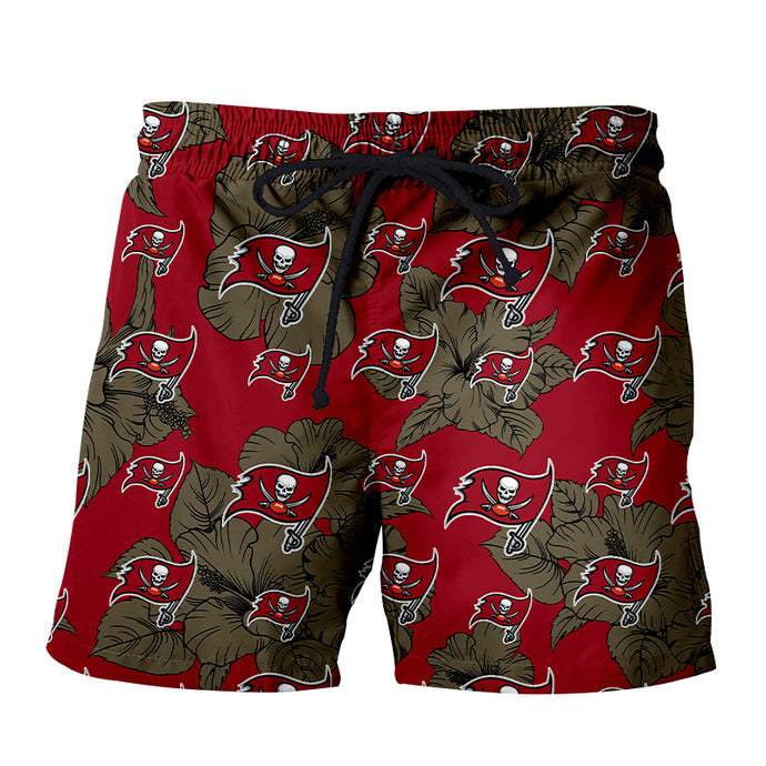 Tampa Bay Buccaneers Tropical Floral Shorts