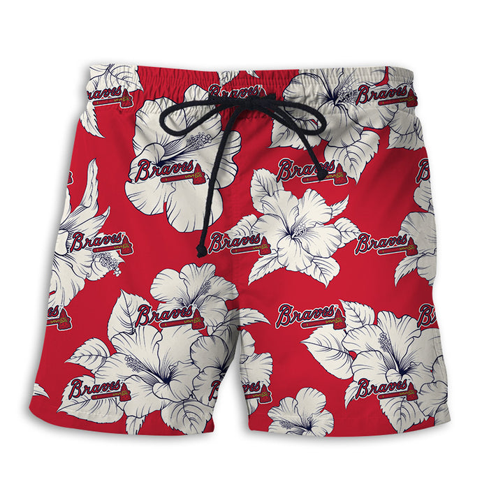 Atlanta Braves Tropical Floral Shorts