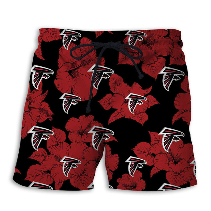 Atlanta Falcons Tropical Floral Shorts